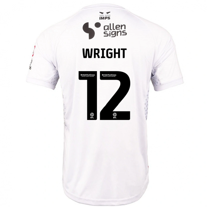 Danxen Kinder Jordan Wright #12 Rot Weiß Auswärtstrikot Trikot 2024/25 T-Shirt Schweiz