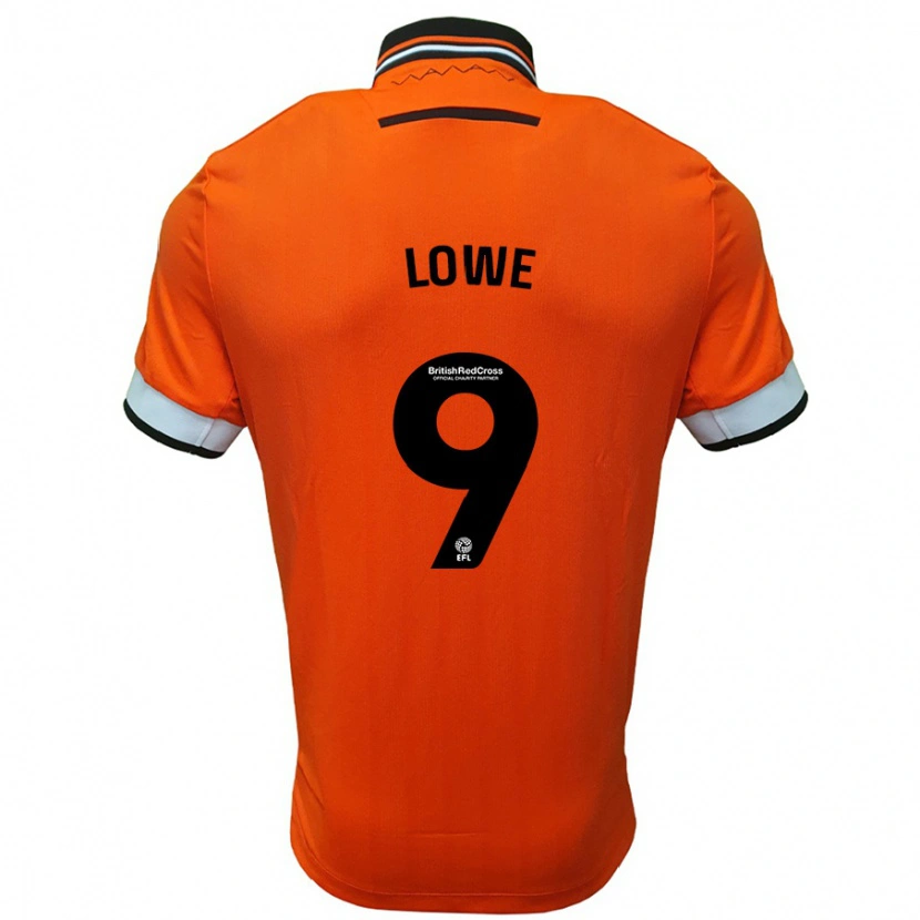 Danxen Kinder Jamal Lowe #9 Orange Weiß Auswärtstrikot Trikot 2024/25 T-Shirt Schweiz