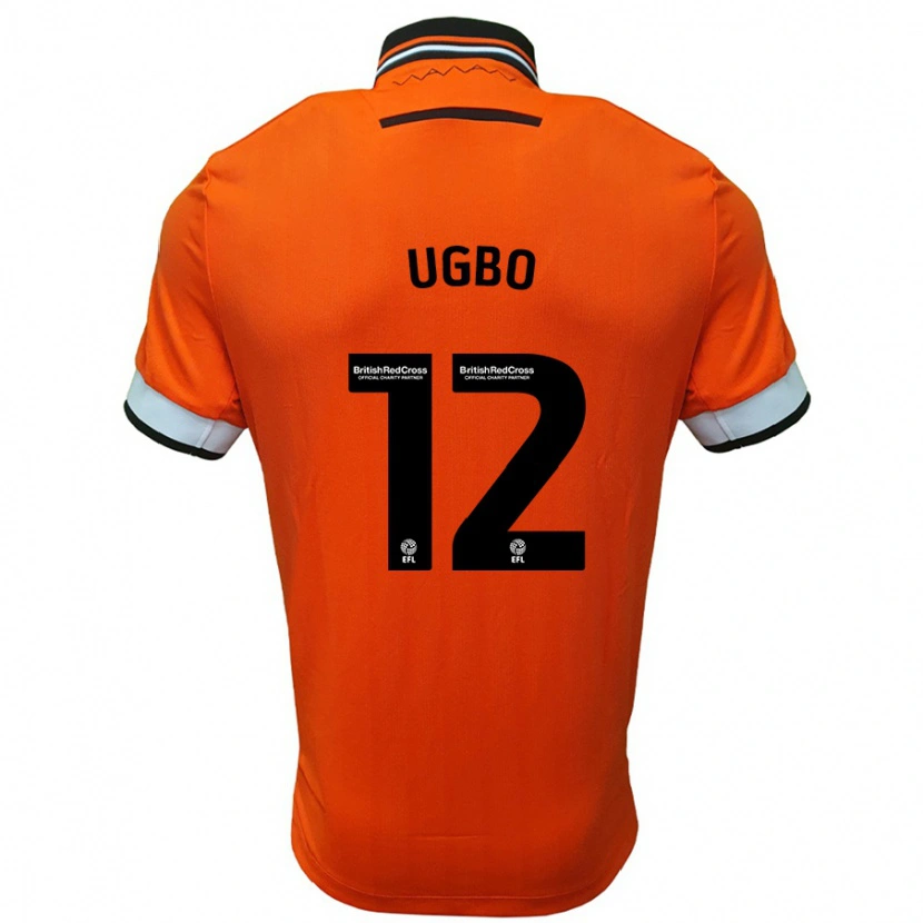 Danxen Kinder Iké Ugbo #12 Orange Weiß Auswärtstrikot Trikot 2024/25 T-Shirt Schweiz