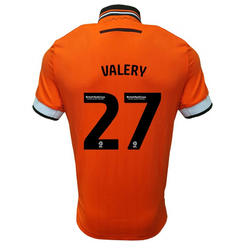 Danxen Kinder Yan Valery #27 Orange Weiß Auswärtstrikot Trikot 2024/25 T-Shirt Schweiz