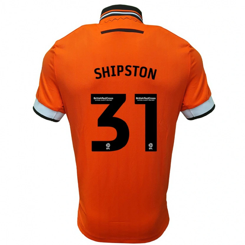 Danxen Kinder Rio Shipston #31 Orange Weiß Auswärtstrikot Trikot 2024/25 T-Shirt Schweiz