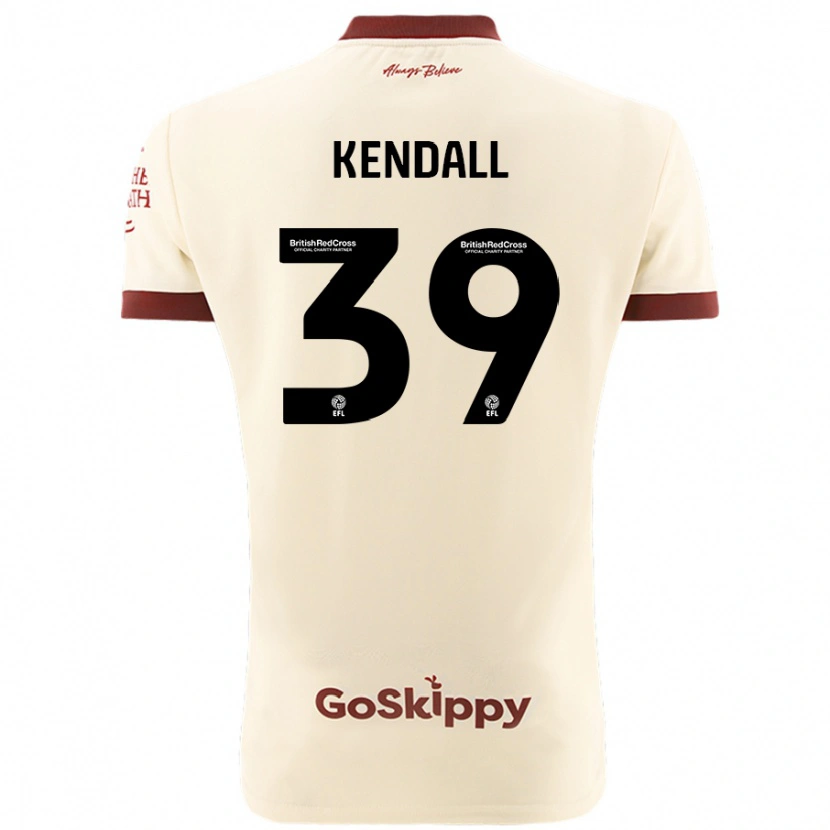 Danxen Kinder Maya Kendall #39 Cremeweiß Auswärtstrikot Trikot 2024/25 T-Shirt Schweiz