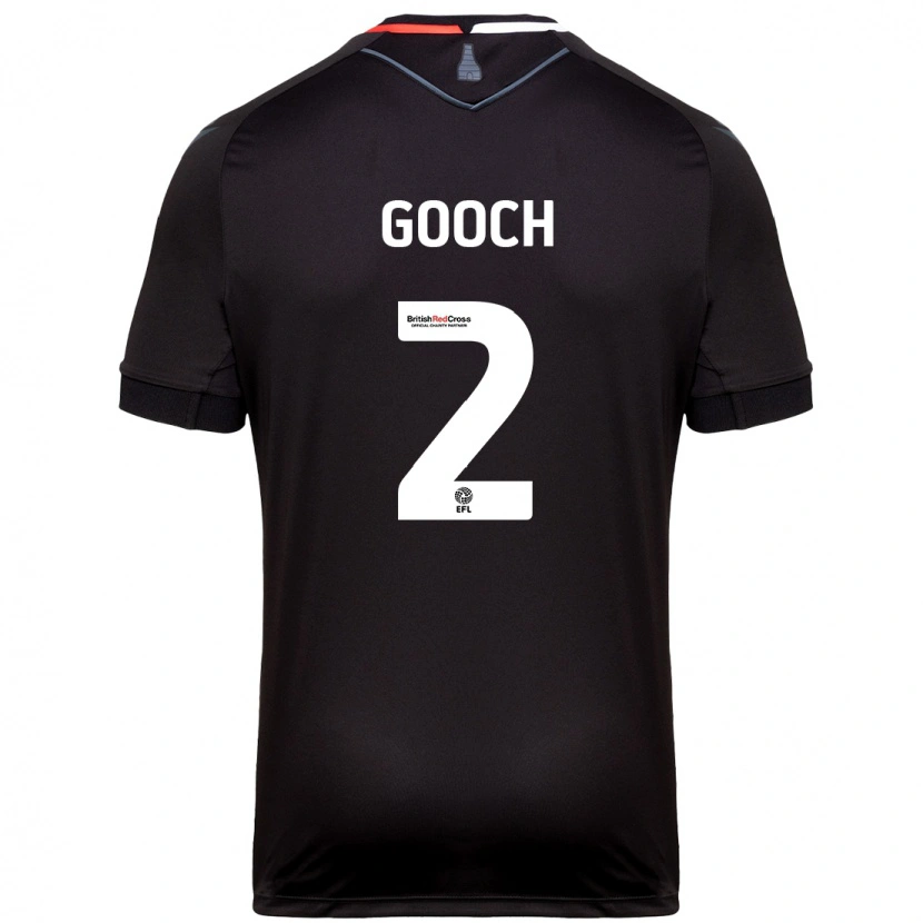 Danxen Kinder Lynden Gooch #2 Schwarz Auswärtstrikot Trikot 2024/25 T-Shirt Schweiz