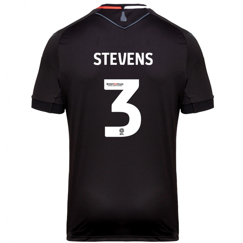 Danxen Kinder Enda Stevens #3 Schwarz Auswärtstrikot Trikot 2024/25 T-Shirt Schweiz