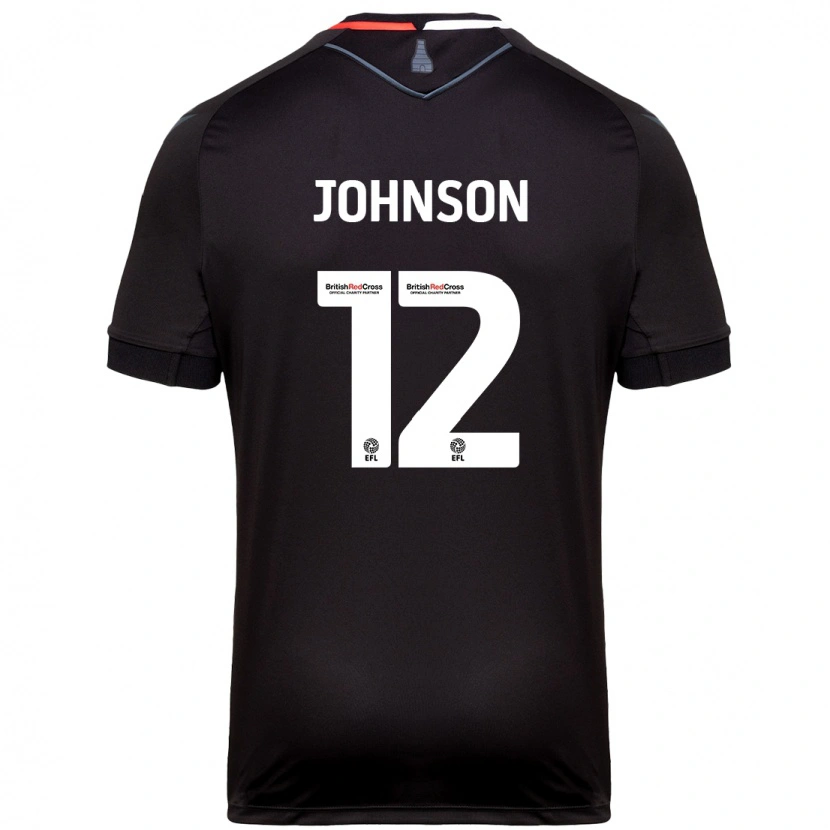 Danxen Kinder Daniel Johnson #12 Schwarz Auswärtstrikot Trikot 2024/25 T-Shirt Schweiz