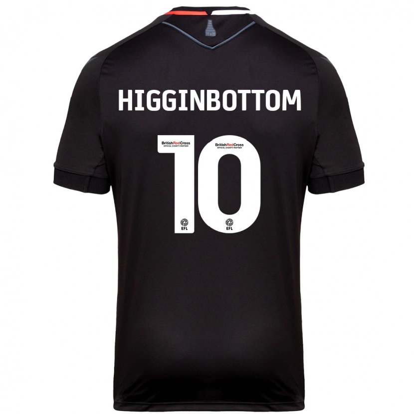 Danxen Kinder Alice Higginbottom #10 Schwarz Auswärtstrikot Trikot 2024/25 T-Shirt Schweiz