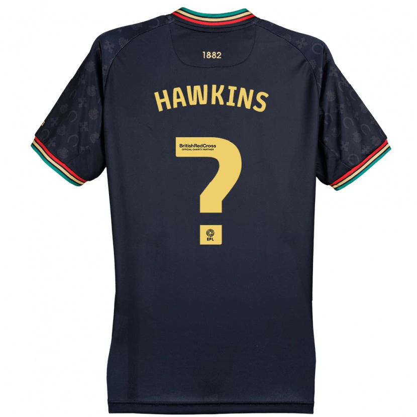 Danxen Kinder Henry Hawkins #0 Dunkelmarineblau Auswärtstrikot Trikot 2024/25 T-Shirt Schweiz