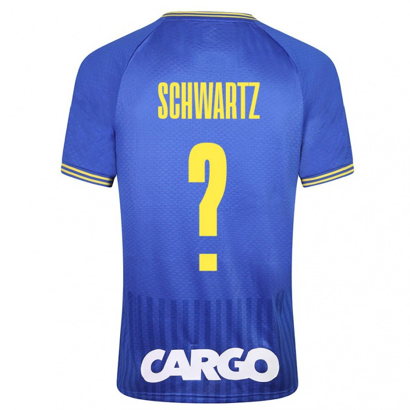 Danxen Kinder Noam Schwartz #0 Weiß Auswärtstrikot Trikot 2024/25 T-Shirt Schweiz