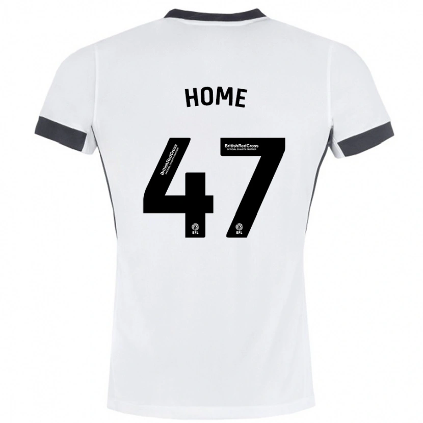 Danxen Kinder Josh Home #47 Weiß Schwarz Auswärtstrikot Trikot 2024/25 T-Shirt Schweiz