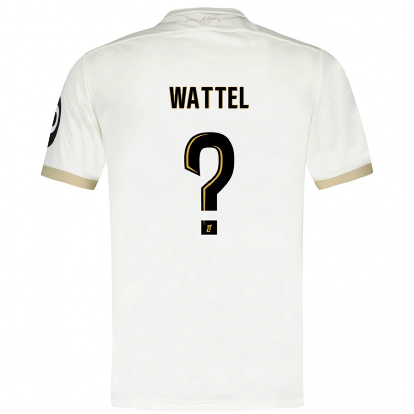 Danxen Kinder Sami Wattel #0 Weißgold Auswärtstrikot Trikot 2024/25 T-Shirt Schweiz