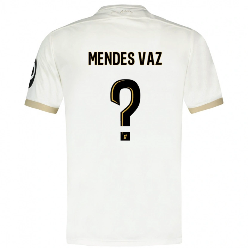 Danxen Kinder Hernâni Mendes Vaz #0 Weißgold Auswärtstrikot Trikot 2024/25 T-Shirt Schweiz