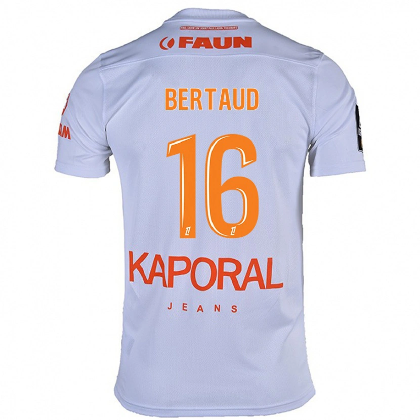 Danxen Kinder Dimitry Bertaud #16 Weiß Auswärtstrikot Trikot 2024/25 T-Shirt Schweiz