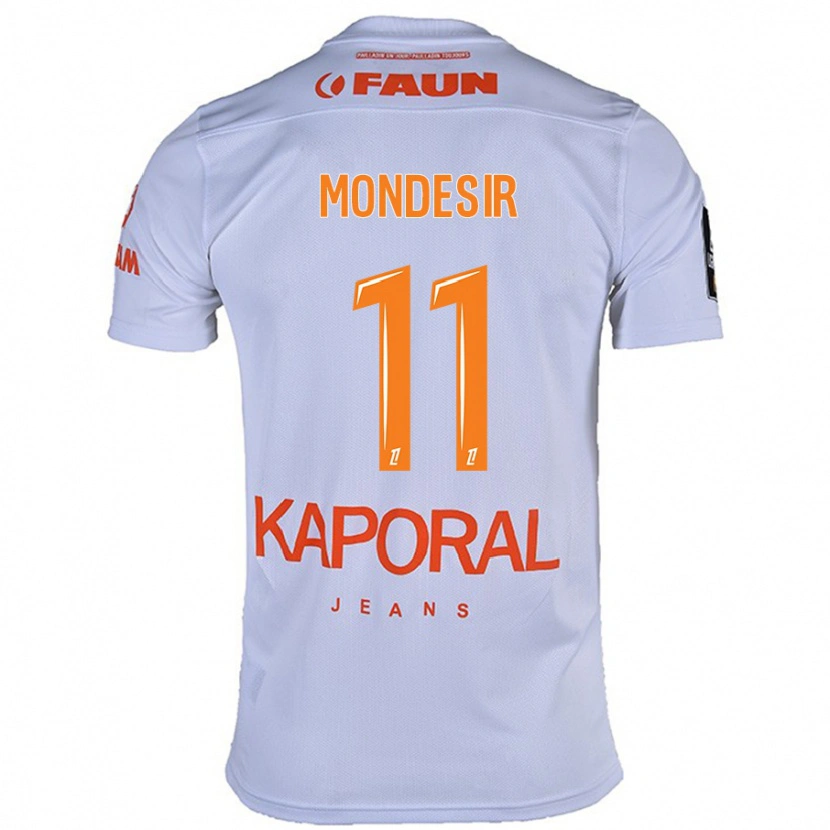 Danxen Kinder Nérilia Mondésir #11 Weiß Auswärtstrikot Trikot 2024/25 T-Shirt Schweiz