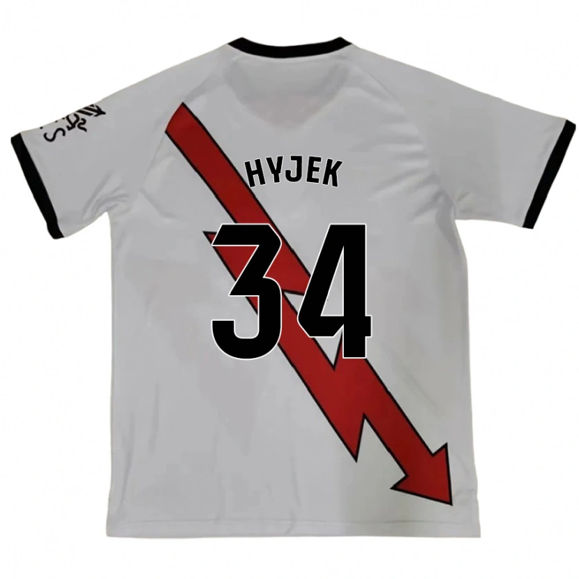 Danxen Kinder David Hyjek #34 Rot Auswärtstrikot Trikot 2024/25 T-Shirt Schweiz