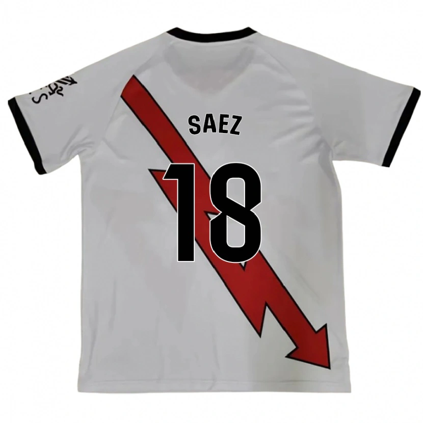 Danxen Kinder Camila Sáez #18 Rot Auswärtstrikot Trikot 2024/25 T-Shirt Schweiz