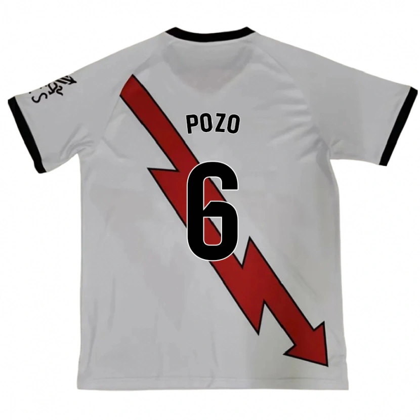 Danxen Kinder José Pozo #6 Rot Auswärtstrikot Trikot 2024/25 T-Shirt Schweiz