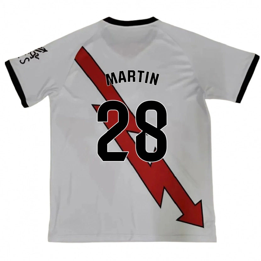 Danxen Kinder Pablo Martín #28 Rot Auswärtstrikot Trikot 2024/25 T-Shirt Schweiz