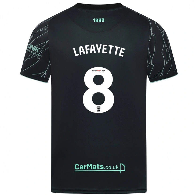 Danxen Kinder Abbie Lafayette #8 Schwarz Grün Auswärtstrikot Trikot 2024/25 T-Shirt Schweiz