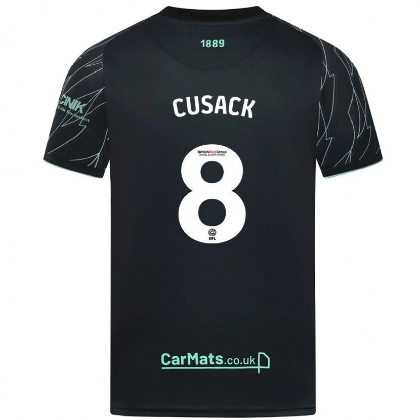 Danxen Kinder Maddy Cusack † #8 Schwarz Grün Auswärtstrikot Trikot 2024/25 T-Shirt Schweiz