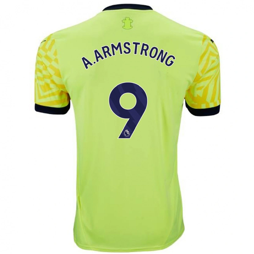 Danxen Kinder Adam Armstrong #9 Gelb Auswärtstrikot Trikot 2024/25 T-Shirt Schweiz