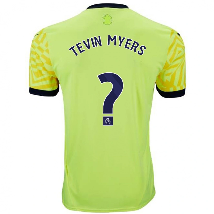 Danxen Kinder Tevin Myers #0 Gelb Auswärtstrikot Trikot 2024/25 T-Shirt Schweiz