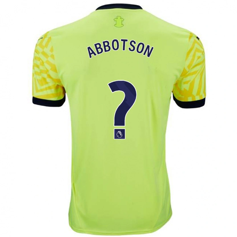 Danxen Kinder Oscar Abbotson #0 Gelb Auswärtstrikot Trikot 2024/25 T-Shirt Schweiz