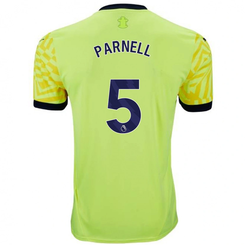 Danxen Kinder Rosanna Parnell #5 Gelb Auswärtstrikot Trikot 2024/25 T-Shirt Schweiz