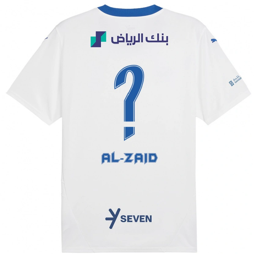 Danxen Kinder Suhayb Al-Zaid #0 Weiß Blau Auswärtstrikot Trikot 2024/25 T-Shirt Schweiz