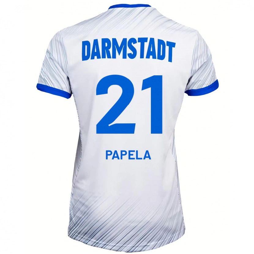 Danxen Kinder Merveille Papela #21 Weiß Blau Auswärtstrikot Trikot 2024/25 T-Shirt Schweiz