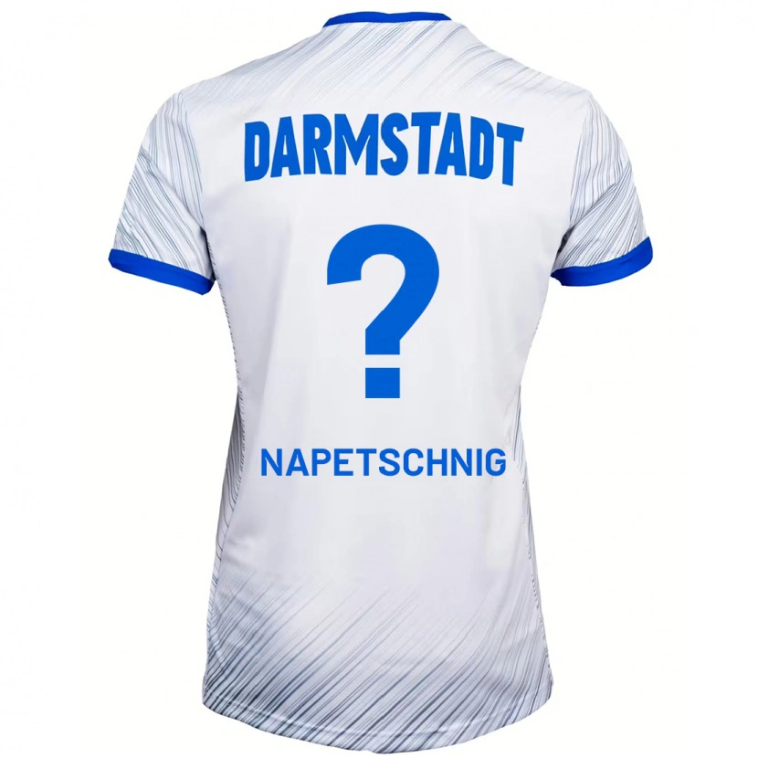 Danxen Kinder Raphael Napetschnig #0 Weiß Blau Auswärtstrikot Trikot 2024/25 T-Shirt Schweiz