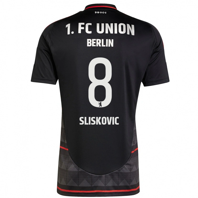 Danxen Kinder Duje Sliskovic #8 Schwarz Auswärtstrikot Trikot 2024/25 T-Shirt Schweiz