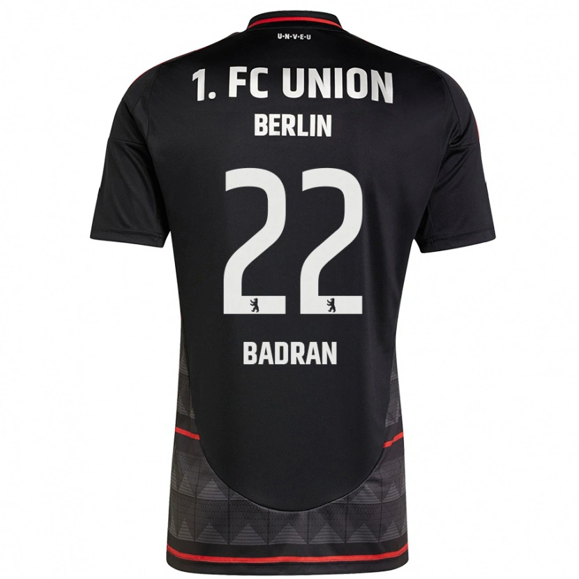 Danxen Kinder Ahmad Badran #22 Schwarz Auswärtstrikot Trikot 2024/25 T-Shirt Schweiz