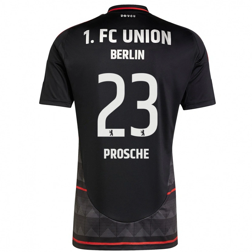 Danxen Kinder Leon Prosche #23 Schwarz Auswärtstrikot Trikot 2024/25 T-Shirt Schweiz