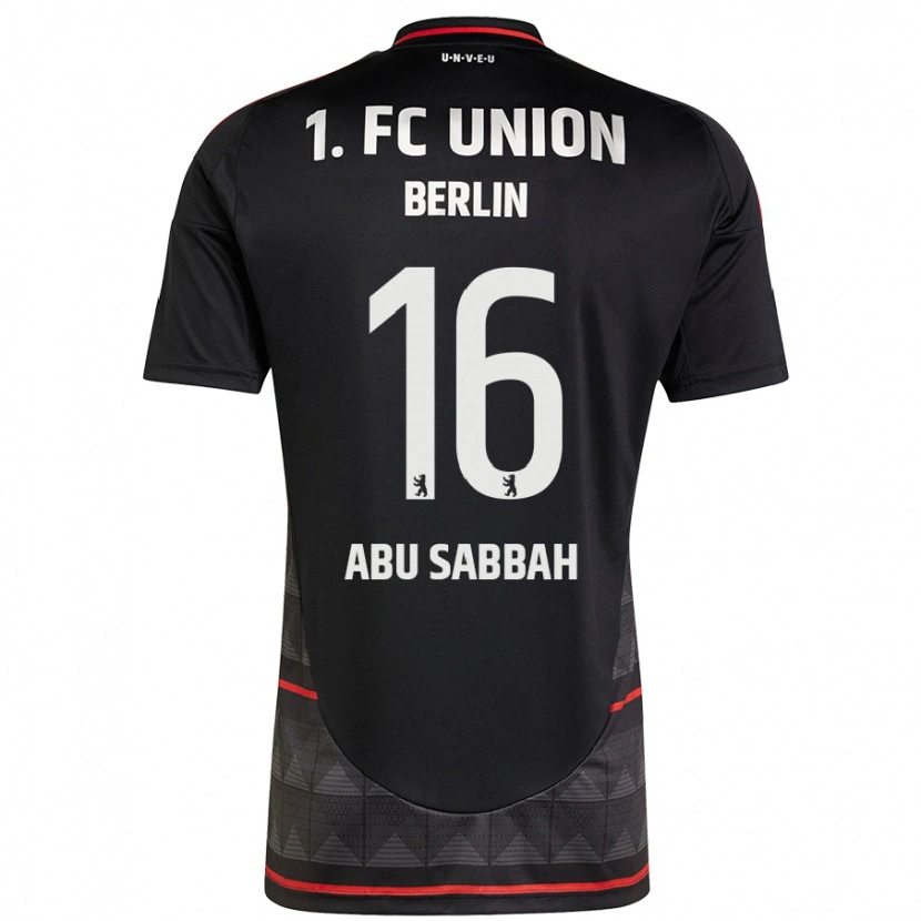 Danxen Kinder Sarah Abu Sabbah #16 Schwarz Auswärtstrikot Trikot 2024/25 T-Shirt Schweiz