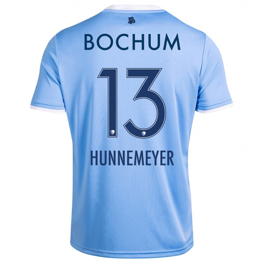 Danxen Kinder Maja Hünnemeyer #13 Himmelblau Auswärtstrikot Trikot 2024/25 T-Shirt Schweiz