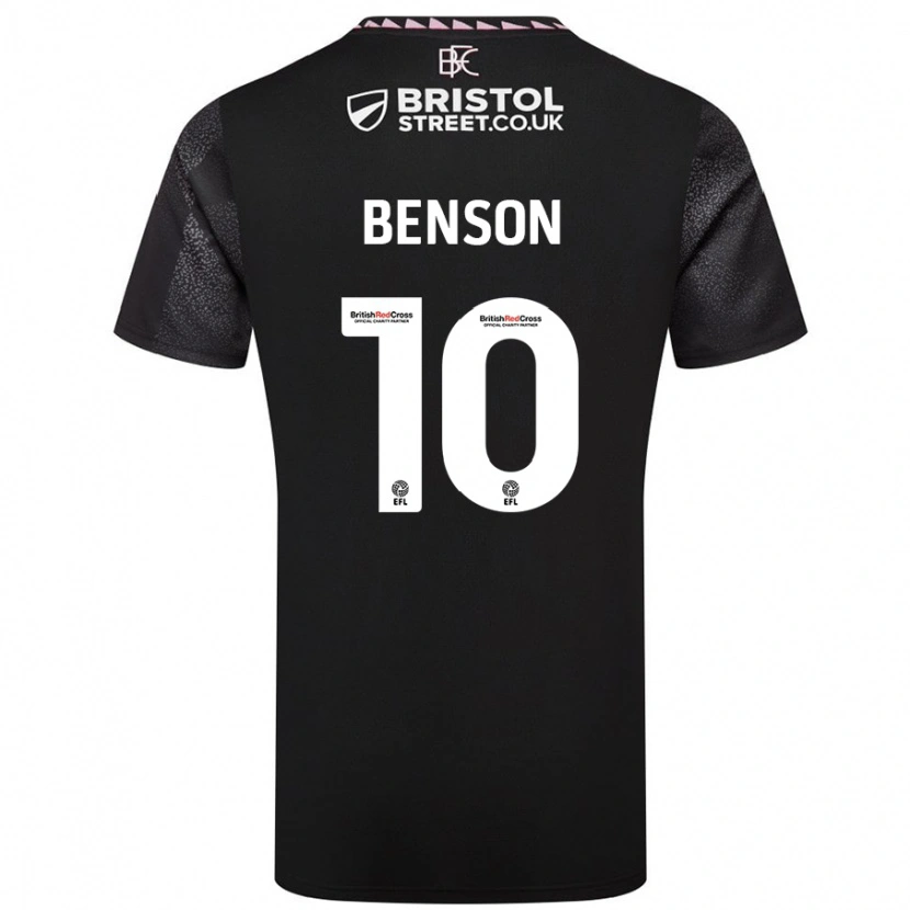 Danxen Kinder Benson Manuel #10 Schwarz Auswärtstrikot Trikot 2024/25 T-Shirt Schweiz