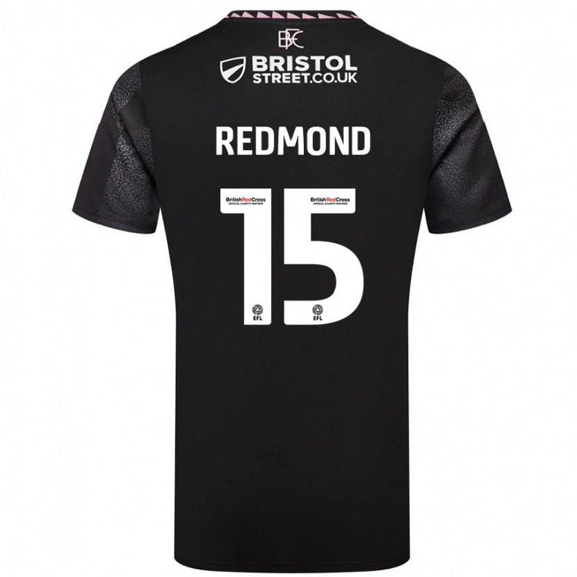 Danxen Kinder Nathan Redmond #15 Schwarz Auswärtstrikot Trikot 2024/25 T-Shirt Schweiz