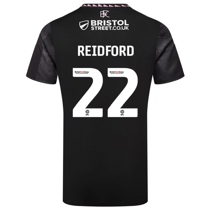 Danxen Kinder Isabella Reidford #22 Schwarz Auswärtstrikot Trikot 2024/25 T-Shirt Schweiz