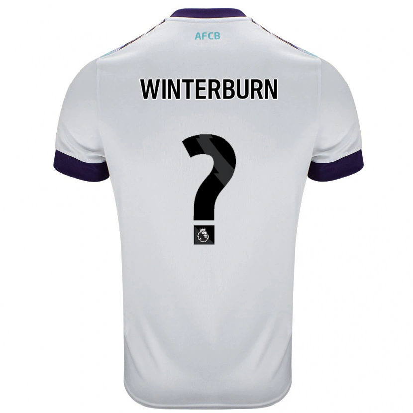 Danxen Kinder Ben Winterburn #0 Weiß Grün Lila Auswärtstrikot Trikot 2024/25 T-Shirt Schweiz