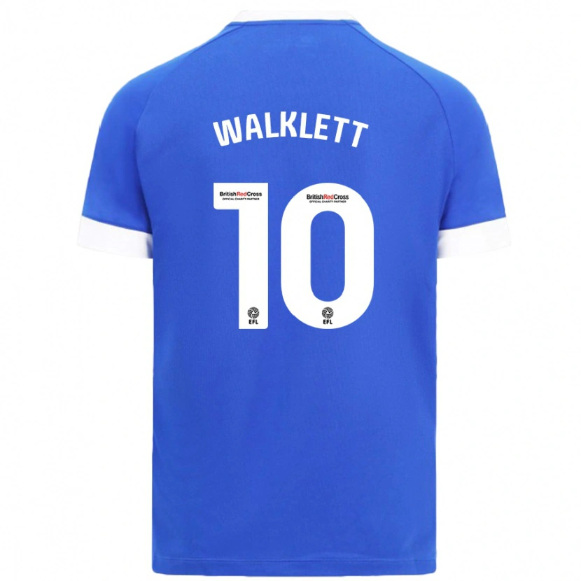 Danxen Herren Kerry Walklett #10 Himmelblau Heimtrikot Trikot 2024/25 T-Shirt Schweiz