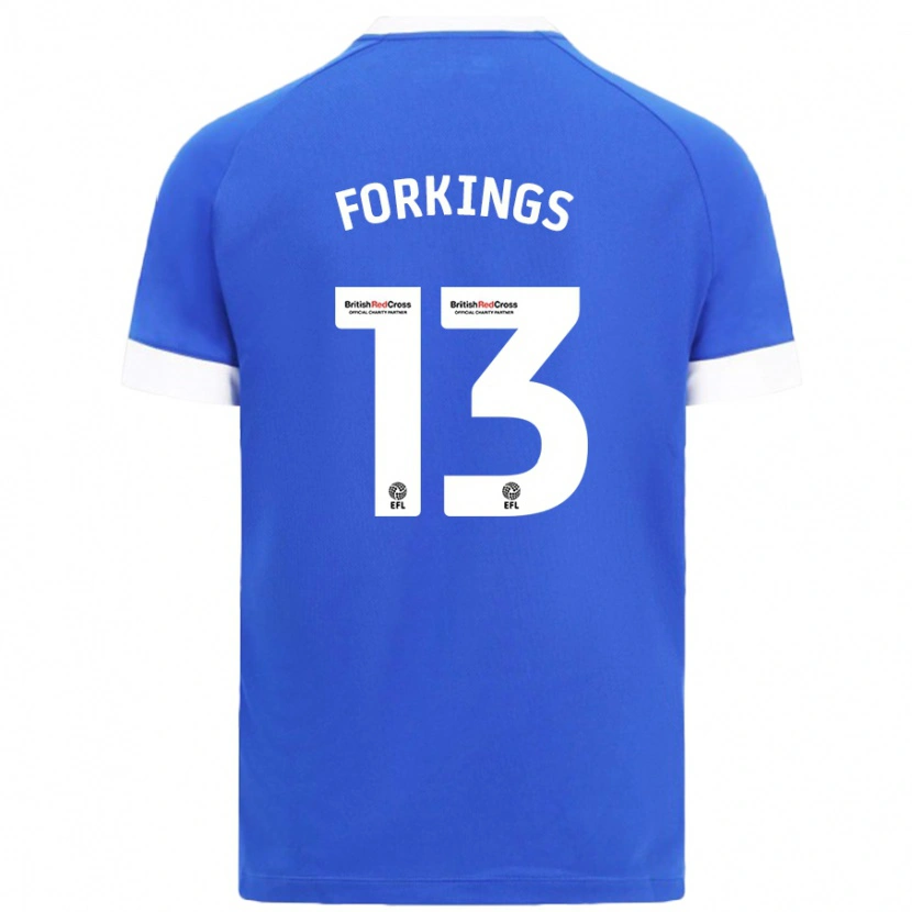 Danxen Herren Amelia Forkings #13 Himmelblau Heimtrikot Trikot 2024/25 T-Shirt Schweiz