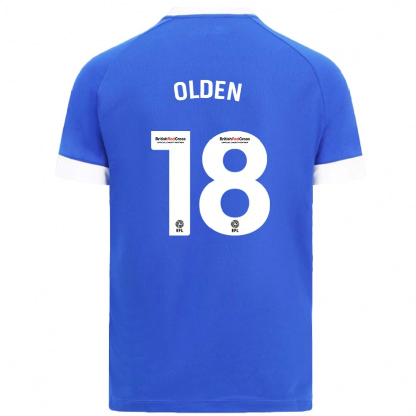 Danxen Herren Mackenzie Olden #18 Himmelblau Heimtrikot Trikot 2024/25 T-Shirt Schweiz