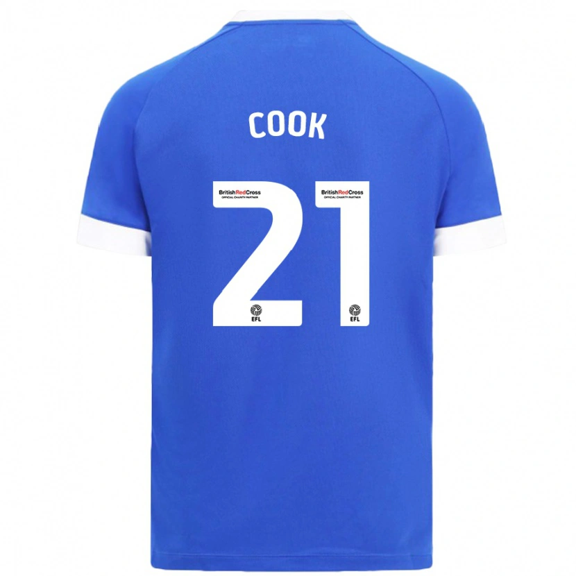 Danxen Herren Mikayla Cook #21 Himmelblau Heimtrikot Trikot 2024/25 T-Shirt Schweiz