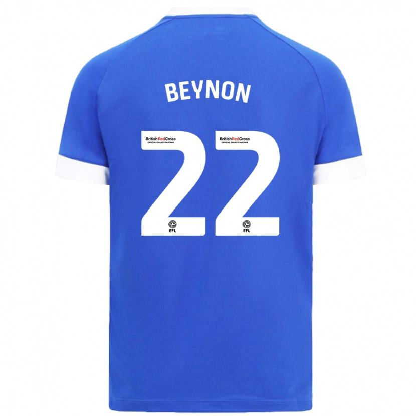 Danxen Herren Emma Beynon #22 Himmelblau Heimtrikot Trikot 2024/25 T-Shirt Schweiz