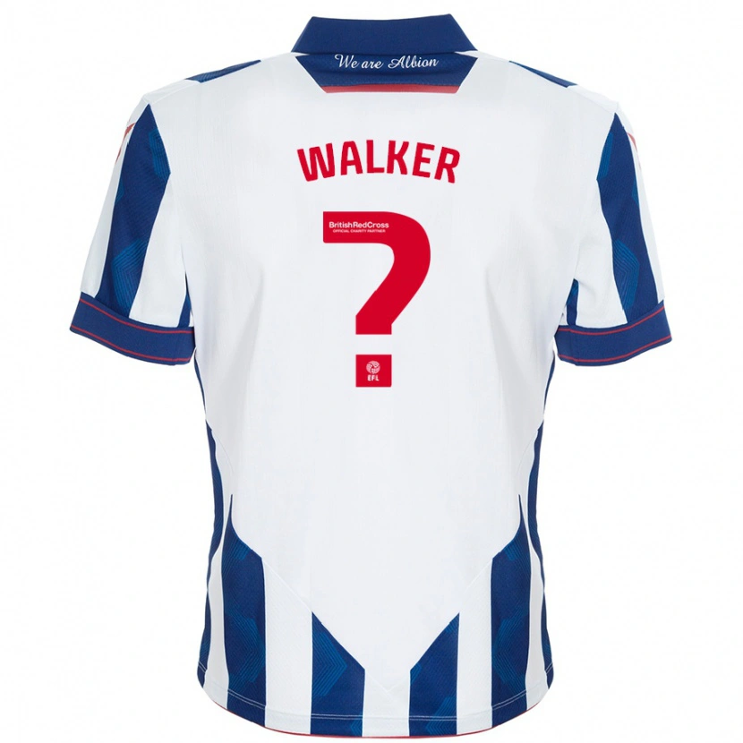 Danxen Herren Adriel Walker #0 Weiß Dunkelblau Heimtrikot Trikot 2024/25 T-Shirt Schweiz