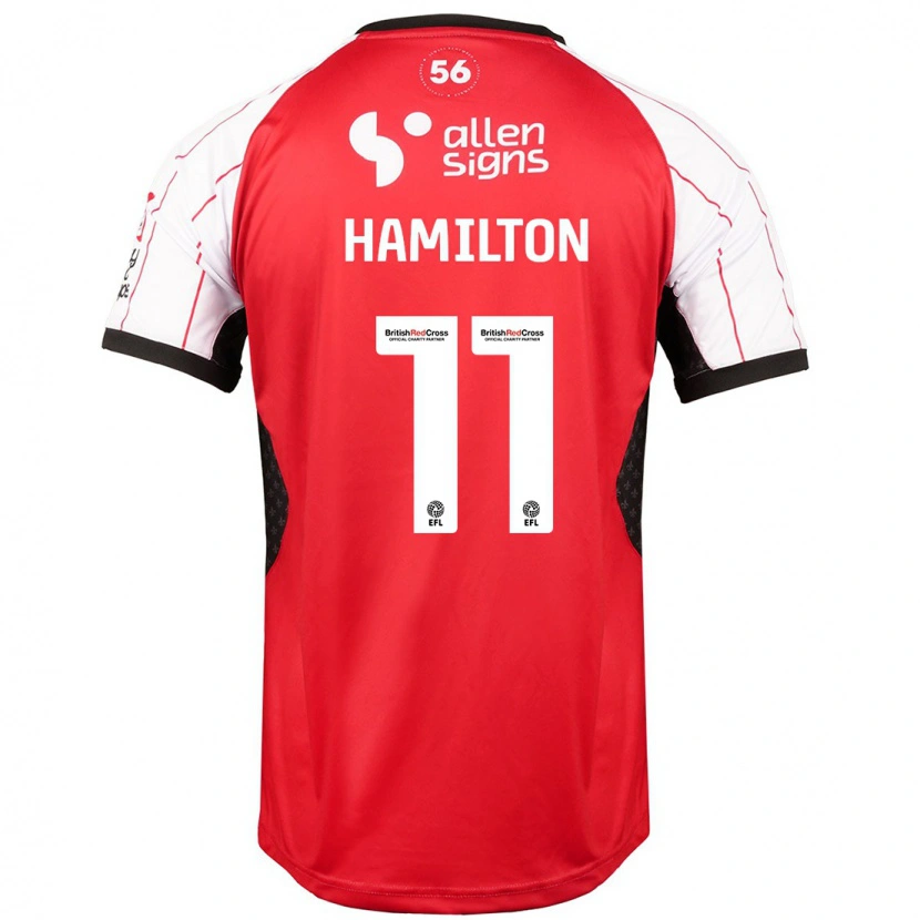 Danxen Herren Ethan Hamilton #11 Weiß Heimtrikot Trikot 2024/25 T-Shirt Schweiz