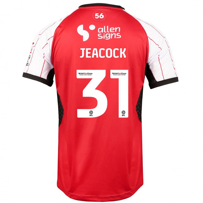 Danxen Herren Zach Jeacock #31 Weiß Heimtrikot Trikot 2024/25 T-Shirt Schweiz