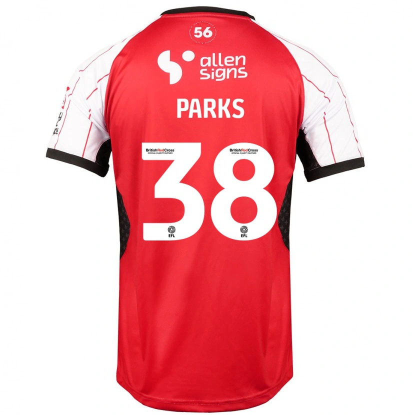 Danxen Herren Charlie Parks #38 Weiß Heimtrikot Trikot 2024/25 T-Shirt Schweiz