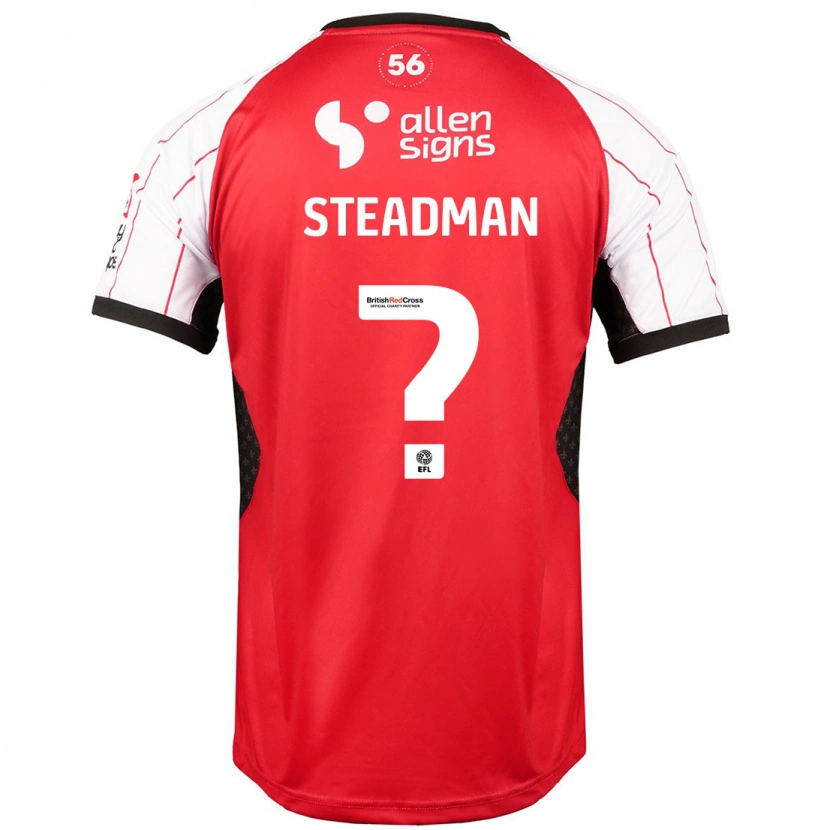 Danxen Herren Jodie Steadman #0 Weiß Heimtrikot Trikot 2024/25 T-Shirt Schweiz