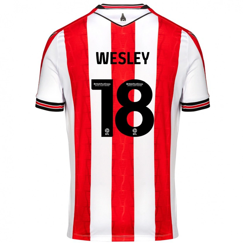 Danxen Herren Wesley Moraes #18 Rot Weiß Heimtrikot Trikot 2024/25 T-Shirt Schweiz